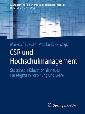 cover image of CSR und Hochschulmanagement